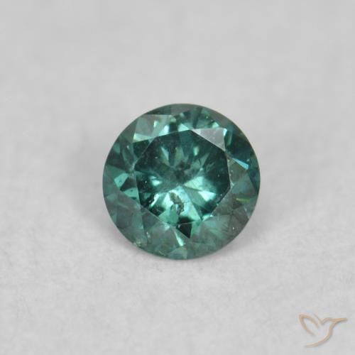 0.05ct Naturel Vert Diamant, Tour, SI