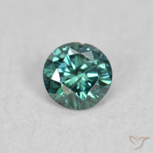0.05ct Naturel Vert Diamant, Tour, SI
