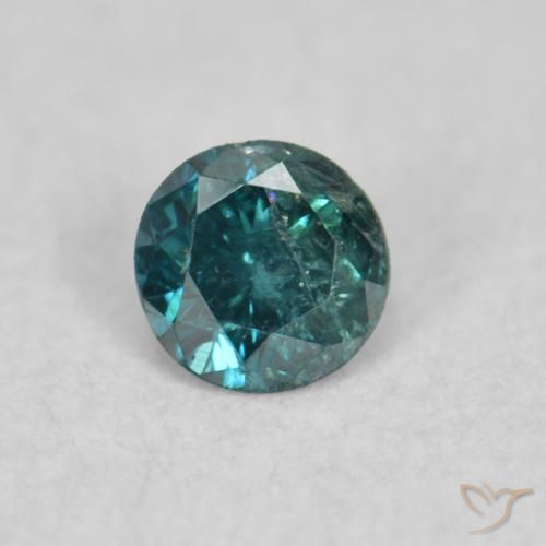 0.05ct Naturel Vert Diamant, Tour, SI