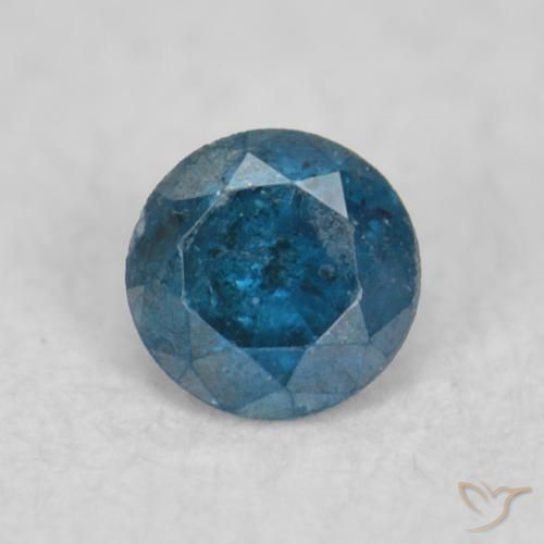 0.04ct Naturel Bleu Diamant, Tour, SI