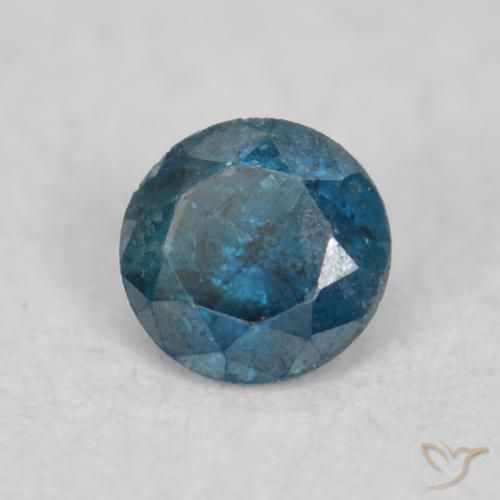 Diamant Bleu naturelle Tour, 0.04 ct, SI