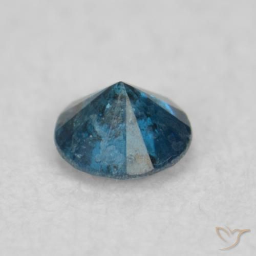 Diamant Bleu naturelle Tour, 0.04 ct, SI
