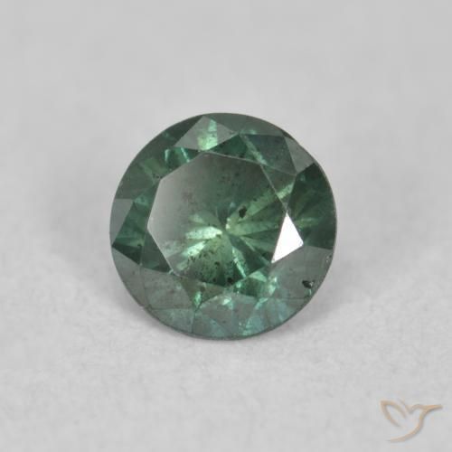 Diamant Vert naturelle Tour, 0.21 ct, VS-SI