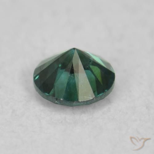 Diamant Vert naturelle Tour, 0.04 ct, VS-SI