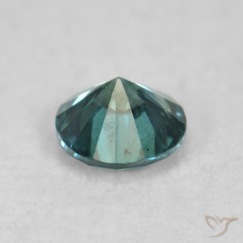 Diamant Vert naturelle Tour, 0.08 ct, VS-SI