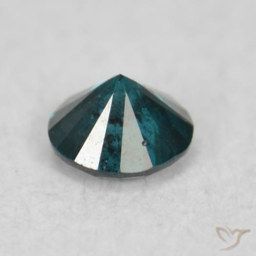 Diamant Bleu naturelle Tour, 0.06 ct, VS-SI