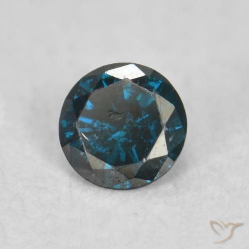 Diamant Bleu naturelle Tour, 0.04 ct, VS-SI