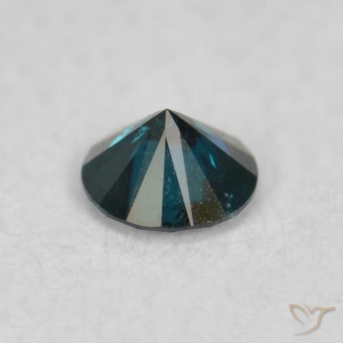 Diamant Bleu naturelle Tour, 0.04 ct, VS-SI