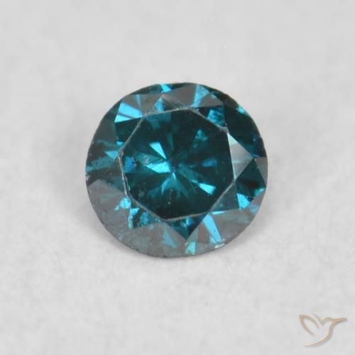 0.03ct Naturel Bleu Diamant, Tour, VS