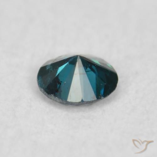 Diamant Bleu naturelle Tour, 0.03 ct, VS
