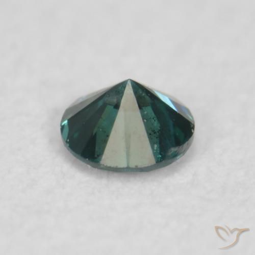 Diamant Vert naturelle Tour, 0.03 ct, VS