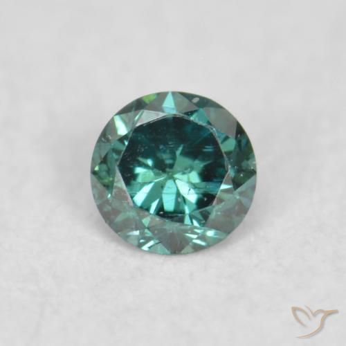 0.02ct Naturel Vert Diamant, Tour, VS