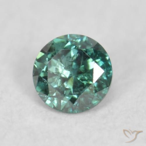 Diamant Vert naturelle Tour, 0.06 ct, SI