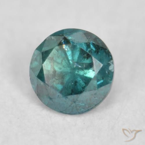 Diamant Vert naturelle Tour, 0.08 ct, SI
