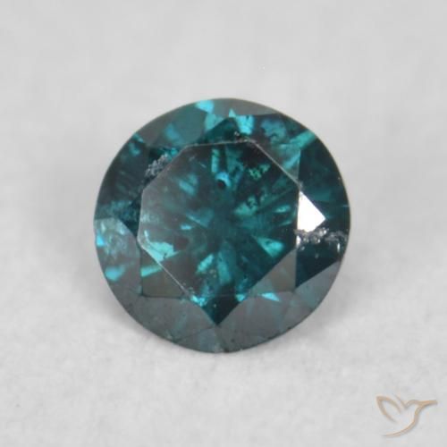 Diamant Bleu naturelle Tour, 0.06 ct, SI