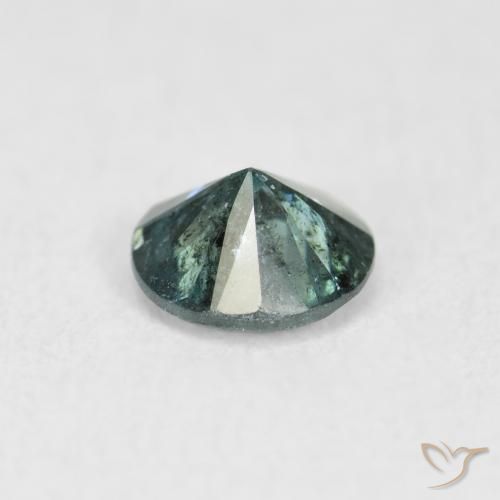 Diamant Bleu naturelle Tour, 0.38 ct, SI