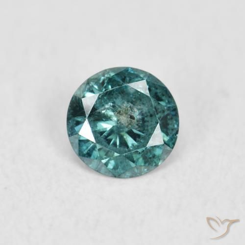0.16ct Naturel Vert Diamant, Tour, SI
