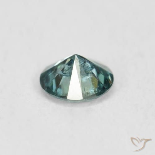 Diamant Vert naturelle Tour, 0.16 ct, SI