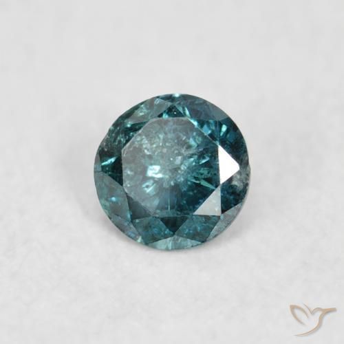 Diamant Bleu naturelle Tour, 0.07 ct, SI