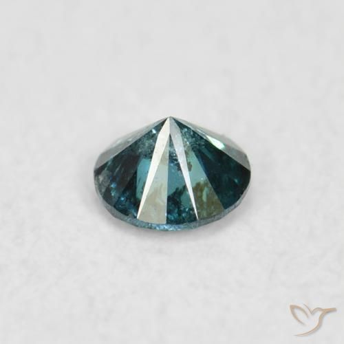Diamant Bleu naturelle Tour, 0.07 ct, SI