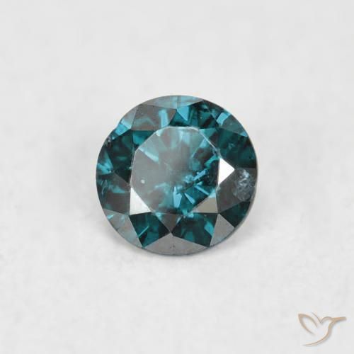 Diamant Bleu naturelle Tour, 0.07 ct, SI