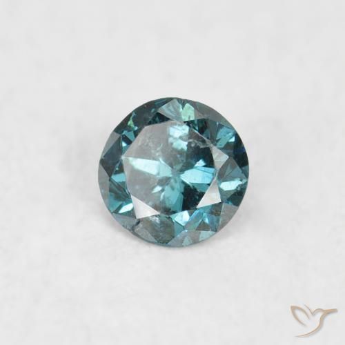Diamant Bleu naturelle Tour, 0.06 ct, VS