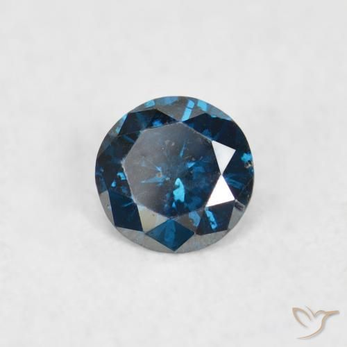Diamant Bleu naturelle Tour, 0.06 ct, SI