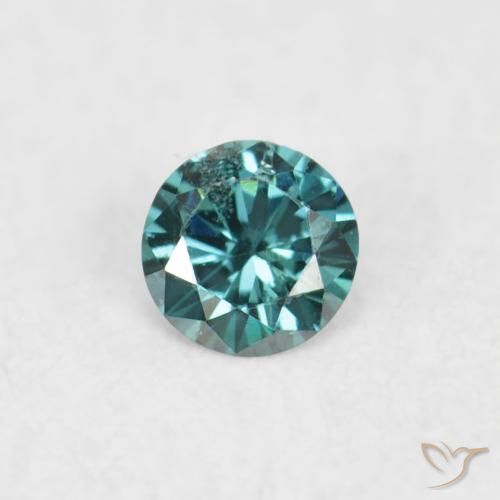 0.03ct Naturel Vert Diamant, Tour, VS
