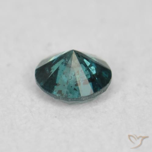 Diamant Vert naturelle Tour, 0.07 ct, VS