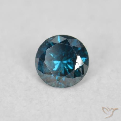 Diamant Bleu naturelle Tour, 0.03 ct, VS