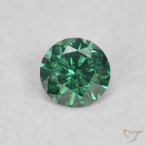 0.05ct Naturel Vert Diamant, Tour, VS