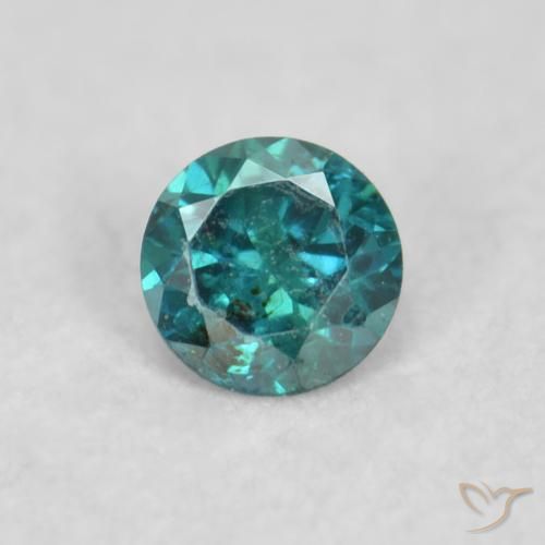 0.04ct Naturel Bleu Diamant, Tour, VS
