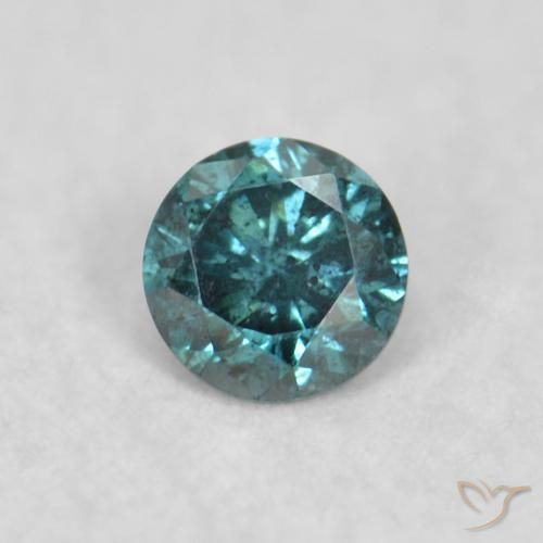 0.05ct Naturel Bleu Diamant, Tour, VS