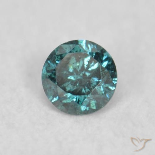 Diamant Bleu naturelle Tour, 0.05 ct, VS
