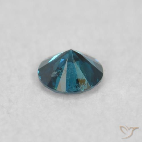 Diamant Bleu naturelle Tour, 0.04 ct, VS