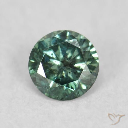 0.06ct Naturel Vert Diamant, Tour, VS