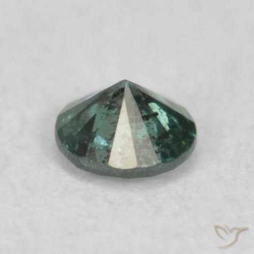 Diamant Vert naturelle Tour, 0.06 ct, VS