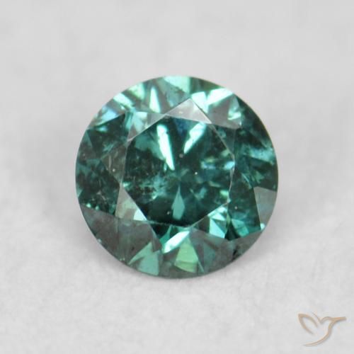 0.07ct Naturel Vert Diamant, Tour, VS