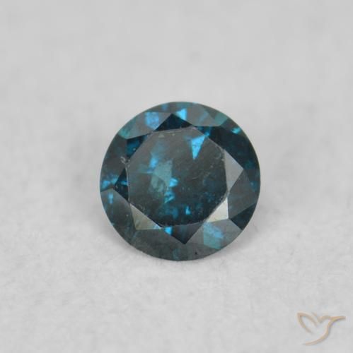 Diamant Bleu naturelle Tour, 0.04 ct, VS-SI