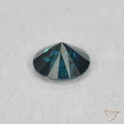 Diamant Bleu naturelle Tour, 0.04 ct, VS-SI