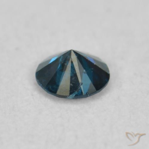 Diamant Bleu naturelle Tour, 0.06 ct, VS-SI