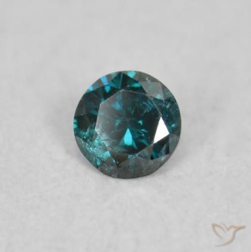 Diamant Bleu naturelle Tour, 0.03 ct, VS-SI