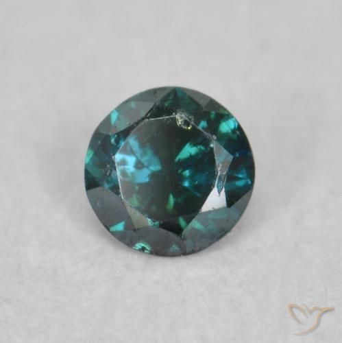Diamant Bleu naturelle Tour, 0.06 ct, SI