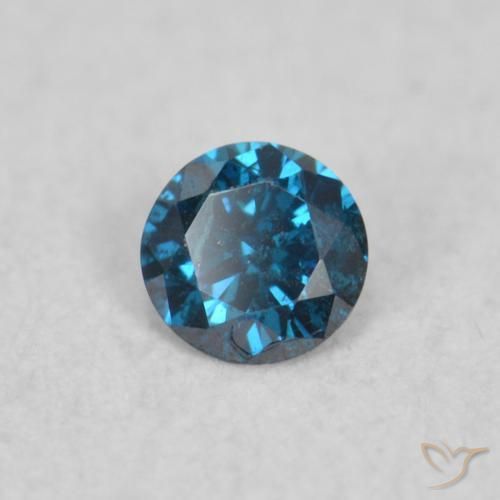 Diamant Bleu naturelle Tour, 0.05 ct, SI