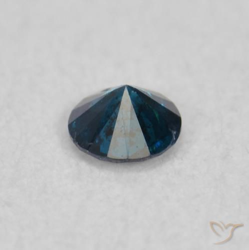 Diamant Bleu naturelle Tour, 0.05 ct, SI
