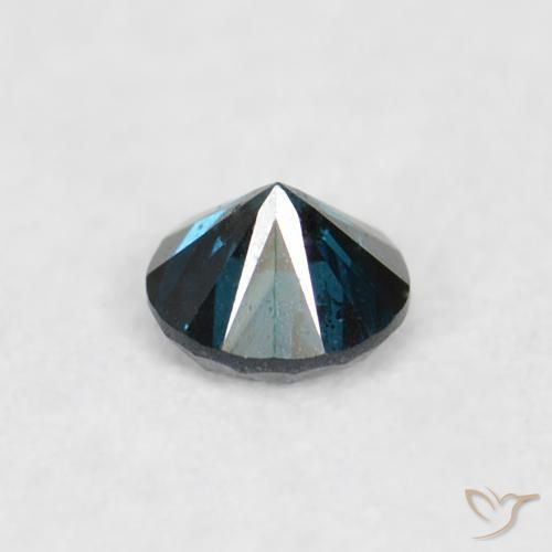 Diamant Bleu naturelle Tour, 0.05 ct, VS