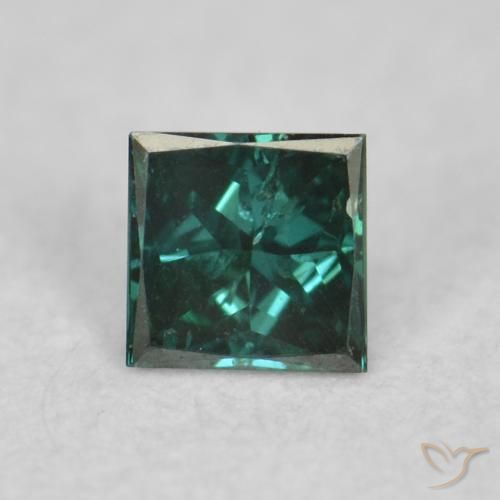0.06ct Naturel Vert Diamant, Carré, VVS-VS