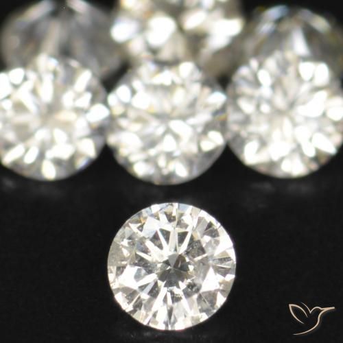 0.04ct L Diamant, Tour, VS-SI