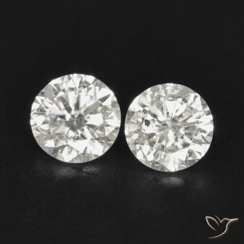 Achetez naturel 0.18ct I Diamant gems, Coupe roude, En provenance Inde chez GemSelect. En stock, livraison internationale!