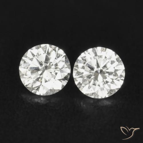 0.06ctw Naturel H Diamant, Tour, VS-SI
